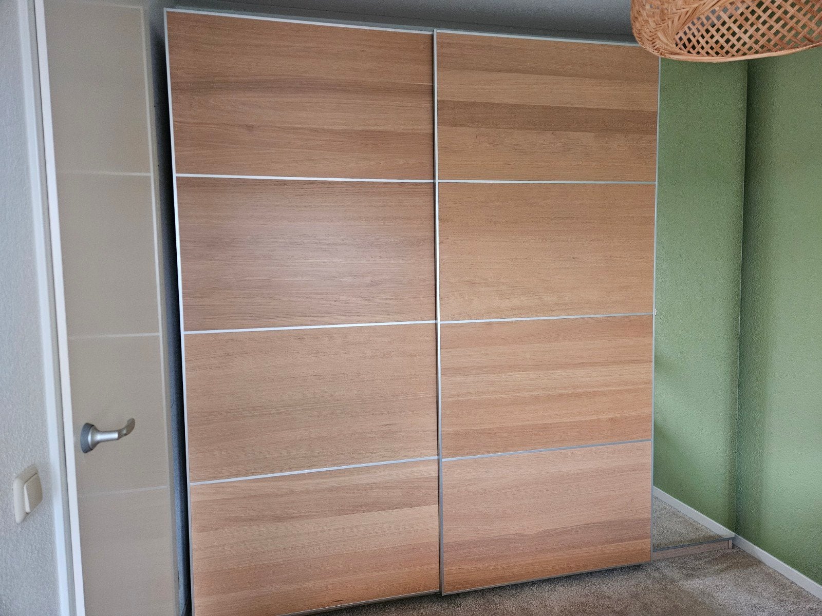 Paxkast Ikea deuren, Huis en Inrichting, Kasten | Kledingkasten, Ophalen, 200 cm of meer, Zo goed als nieuw, 200 cm of meer
