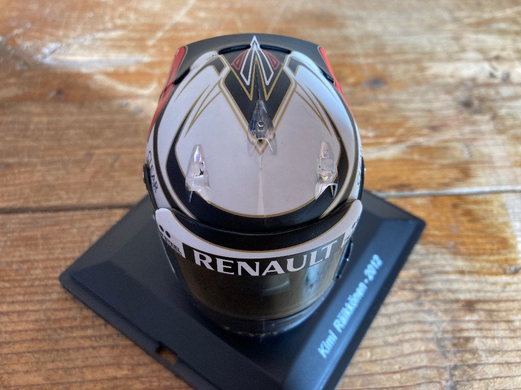 ✅ Kimi Räikkönen 2012 helm 1:5 Spark Lotus F1 team Renault, Ophalen of Verzenden, Nieuw, Formule 1
