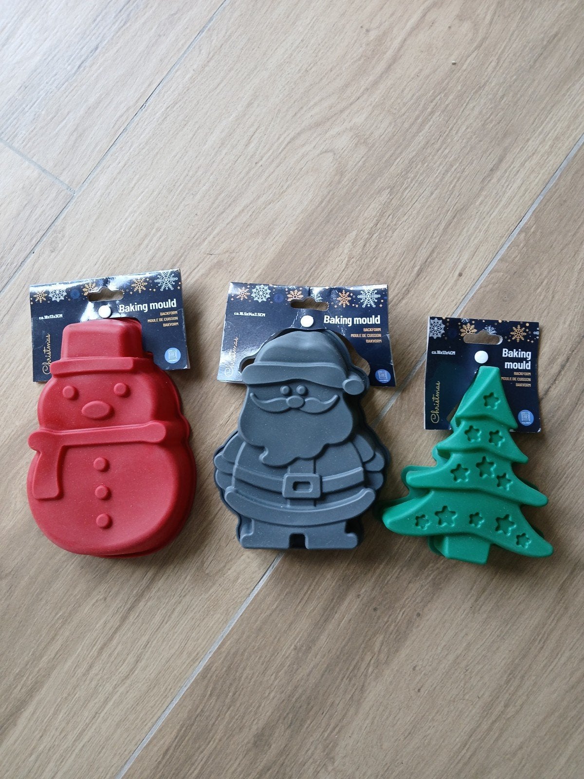 Siliconen bakvorm kerst christmas NIEUW, Overige typen, Nieuw, Ophalen of Verzenden, Meerkleurig