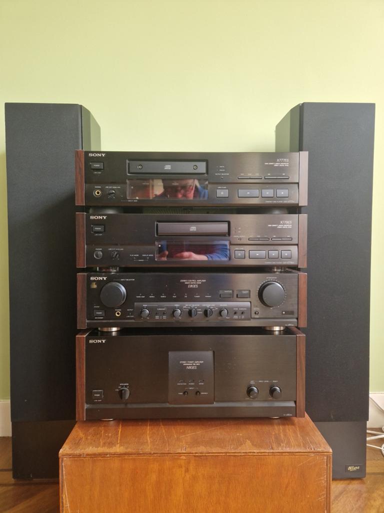 Sony ES High End - X777ES, X779ES, E80ES, N80ES met speakers, Ophalen, Cd-speler, Sony, Losse componenten