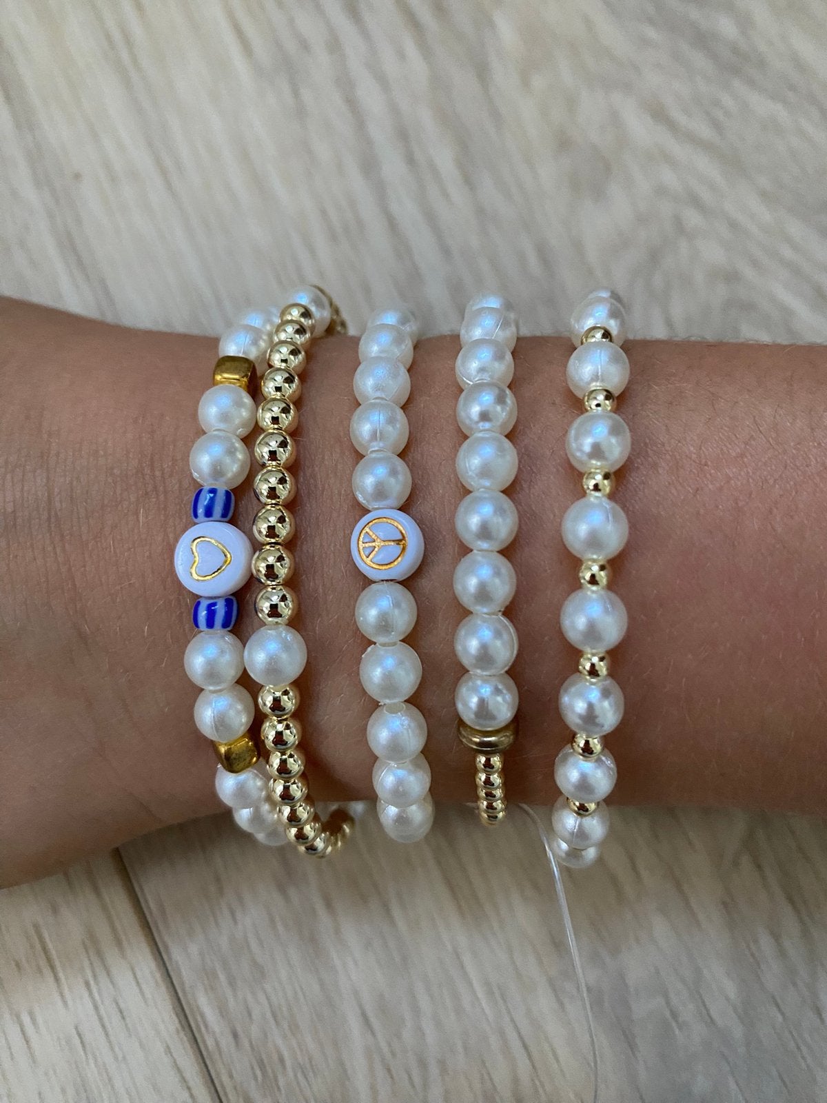 Leuke armbandjes, Ophalen of Verzenden, Zo goed als nieuw, Overige kleuren, Goud