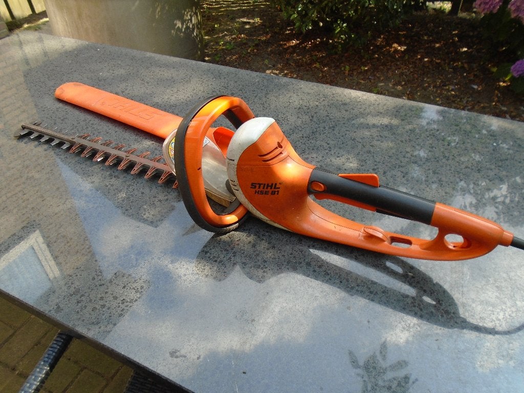Heggeschaar, hegge schaar. Stihl, Ophalen, Gebruikt, Elektrisch, Stihl