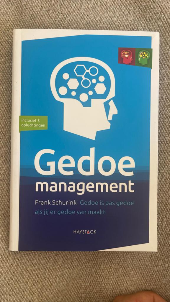 Gedoe Management - Frank Schurink, Ophalen of Verzenden, Zo goed als nieuw, Management