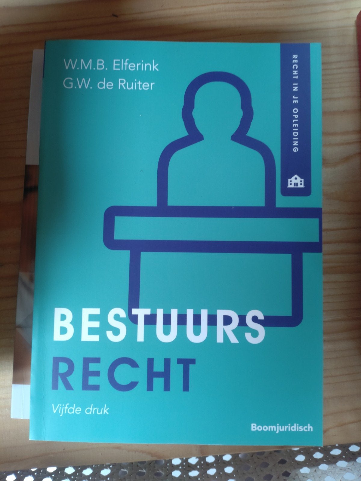 Bestuursrecht: de Ruiter & Elferink, Wim de Ruiter; Willie Elferink, Sociale wetenschap, Ophalen of Verzenden, Zo goed als nieuw