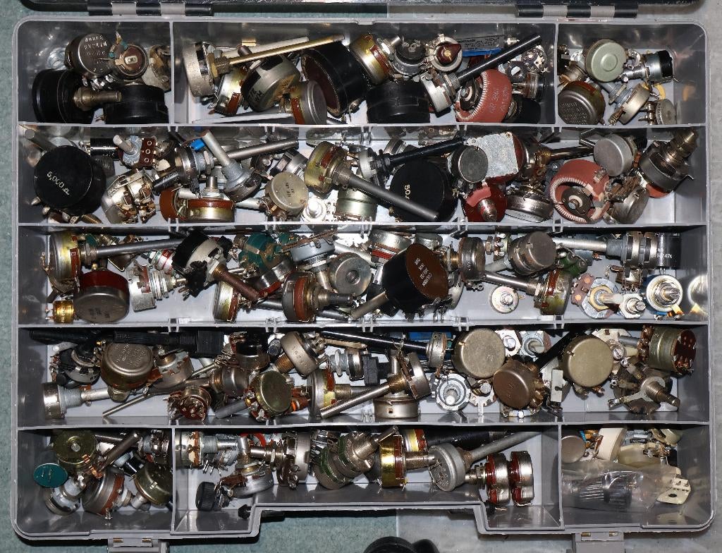 Potentiometers, Ophalen of Verzenden, Gebruikt, Zender en Ontvanger
