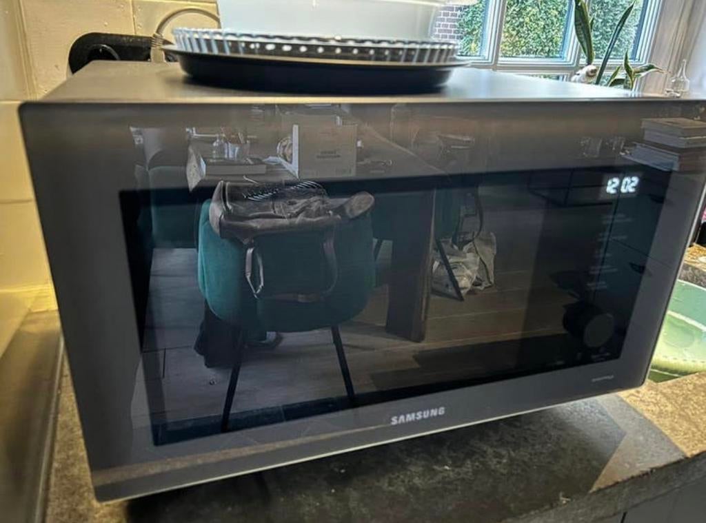Oven magnetron Samsung met nog garantie, Ophalen, Zo goed als nieuw