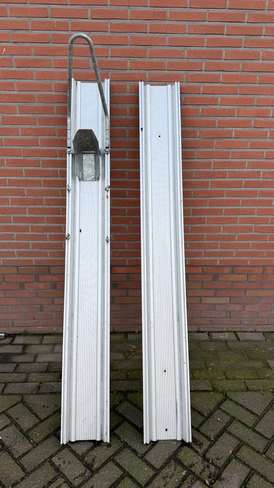 Aluminium Oprijgoot voor Scooter/Motor - 196x24 cm, Ophalen, Zo goed als nieuw