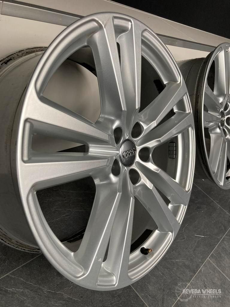 20'' originele Audi Q7 velgen 5x112 A4 A5 A6 A7 Etron RS4, Auto-onderdelen, Banden en Velgen, Gebruikt, Velg(en), -, -