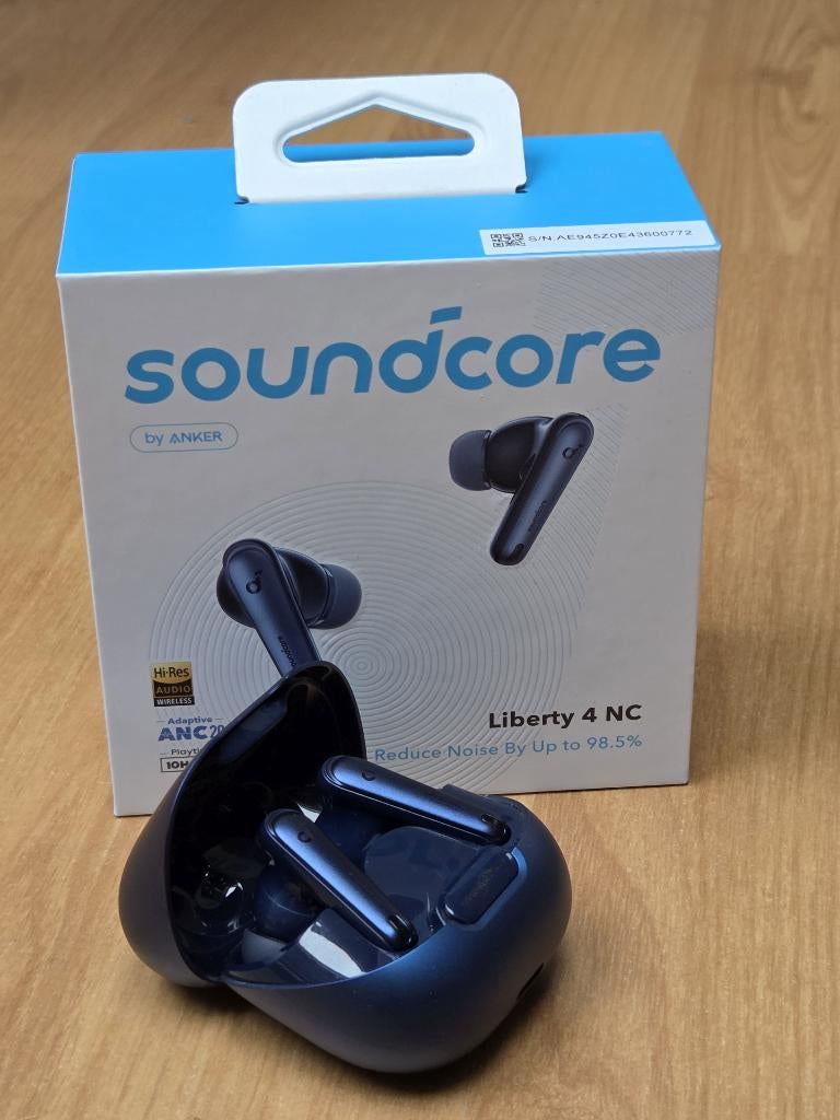 Soundcore Liberty 4 NC buds, Ophalen, Soundcore, In gehoorgang (in-ear), Bluetooth