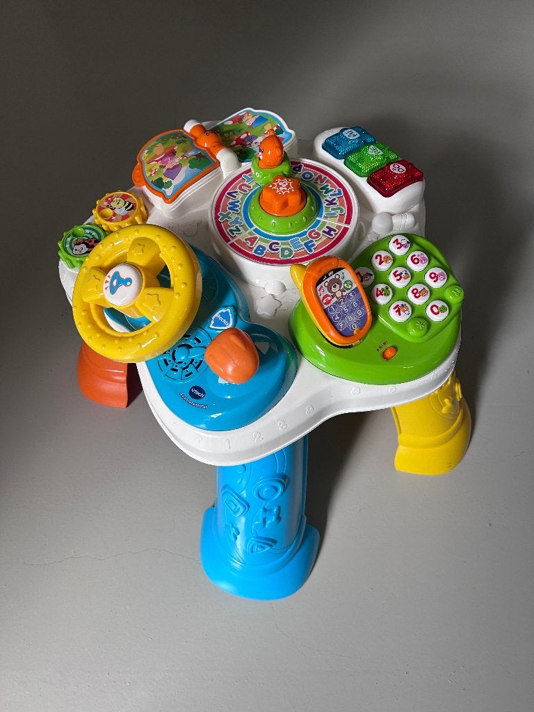 VTech avonturentafel, Ophalen of Verzenden, Zo goed als nieuw, 6 maanden tot 2 jaar