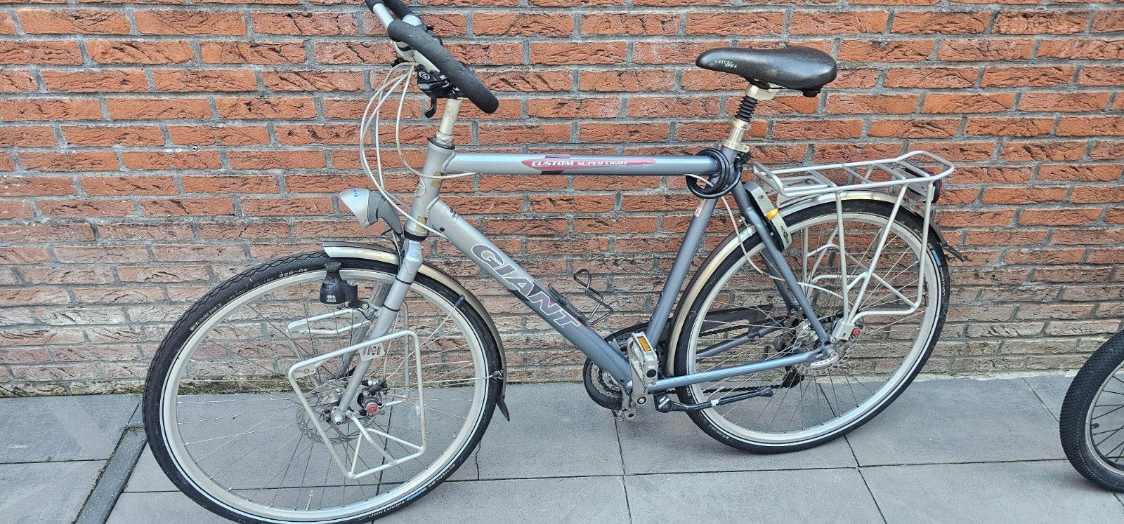 Giant fiets - Goede staat, Fietsen en Brommers, Fietsen | Heren | Herenfietsen, Gebruikt, Velgrem, Versnellingen, 53 tot 57 cm