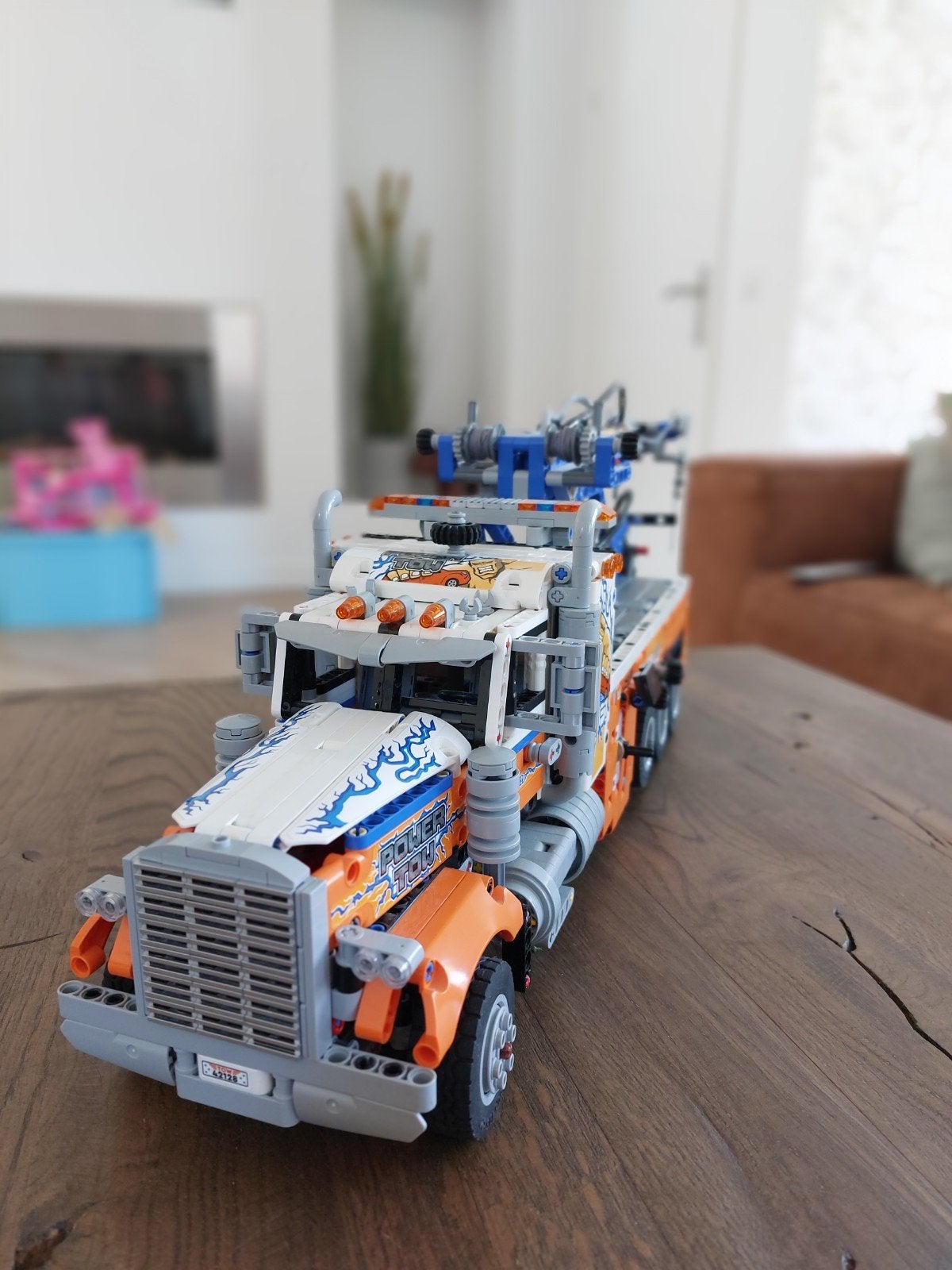 Lego Technic Sleepwagen (42128), Kinderen en Baby's, Ophalen of Verzenden, Zo goed als nieuw