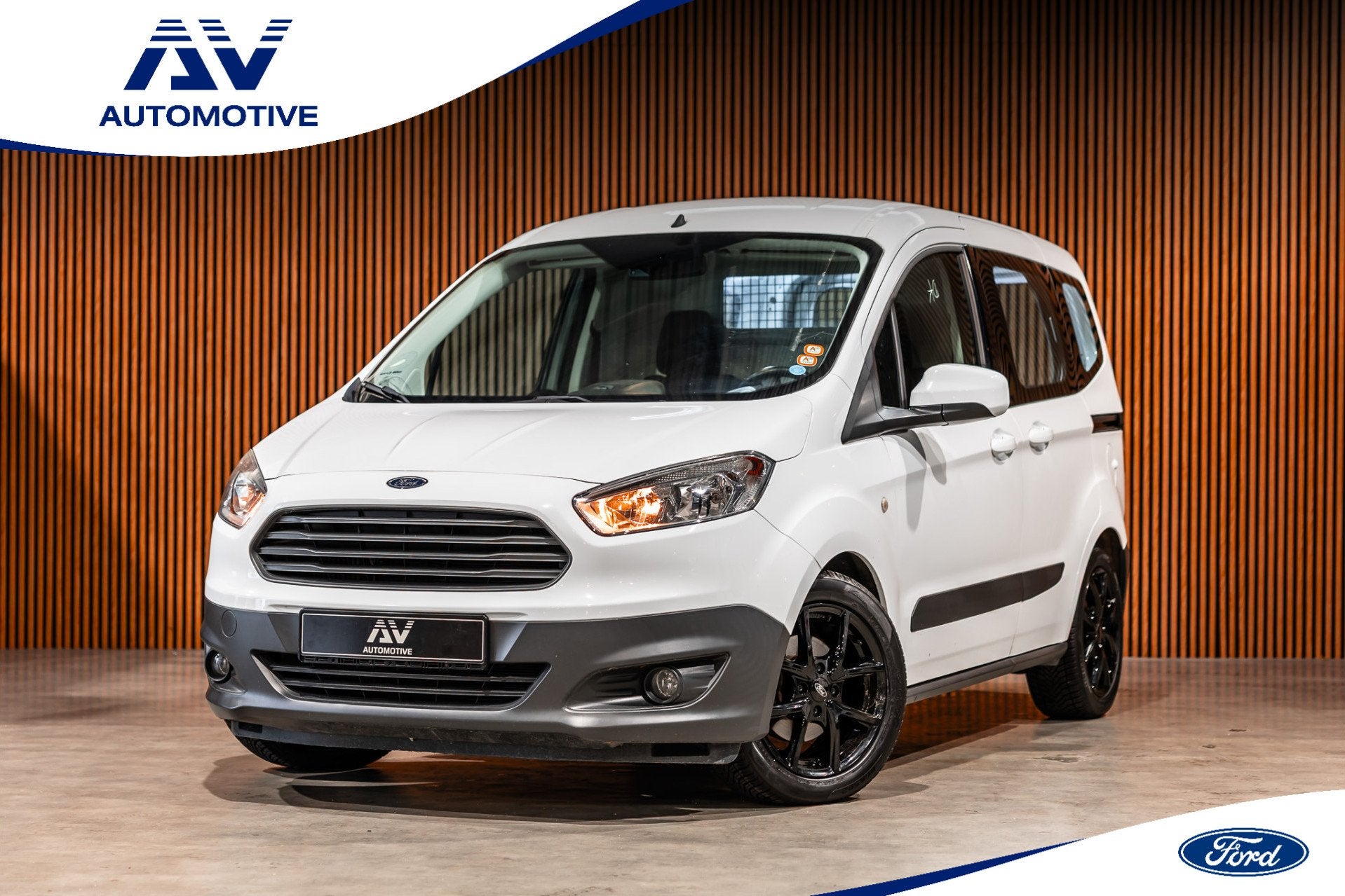 Ford Transit Courier 1.0 100 PK | Marge | BTW & BPM Vrij | L, Auto's, Dealer onderhouden, Gebruikt, Zwart, Wit