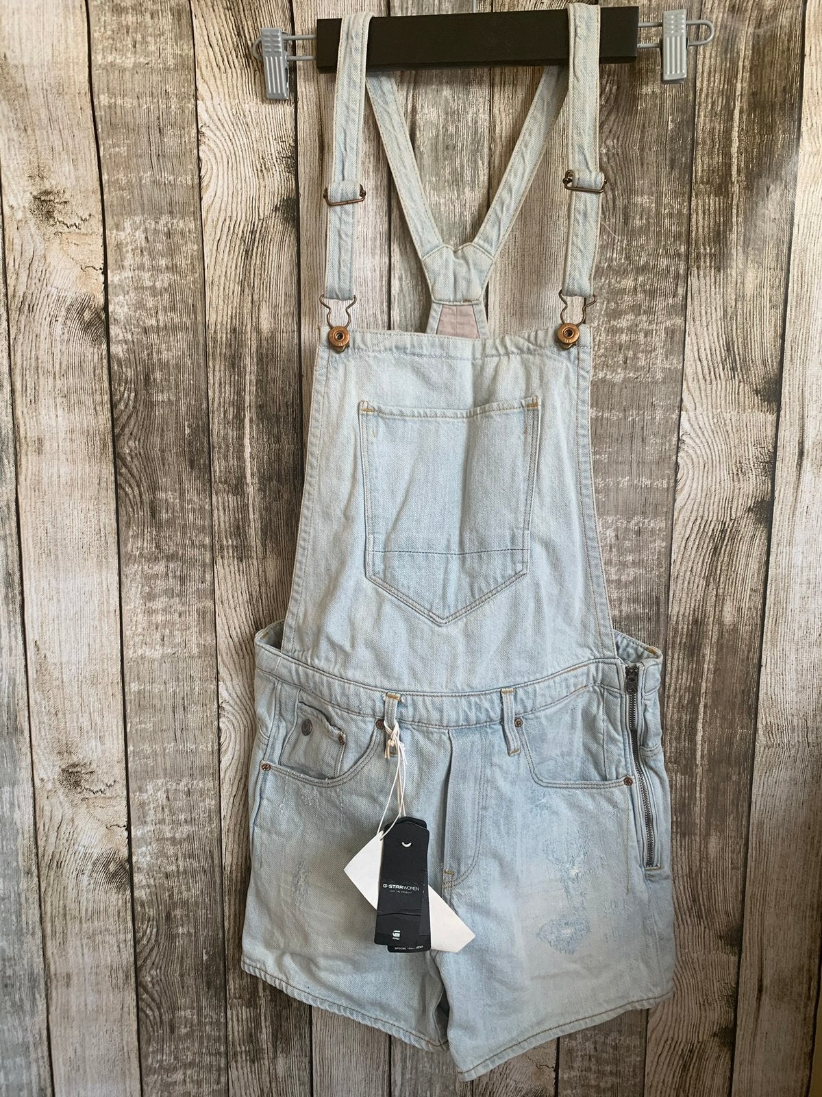 G-Star Raw korte Boyfriend jeans jumpsuit (Maat XS), Nieuw, G-STAR RAW, W27 (confectie 34) of kleiner, Verzenden