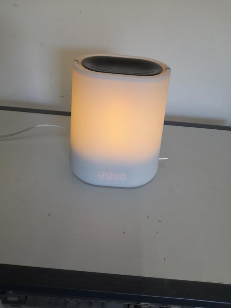 Philips wake up light HF3476, Witgoed en Apparatuur, Wekkers, Ophalen of Verzenden, Gebruikt, Digitaal