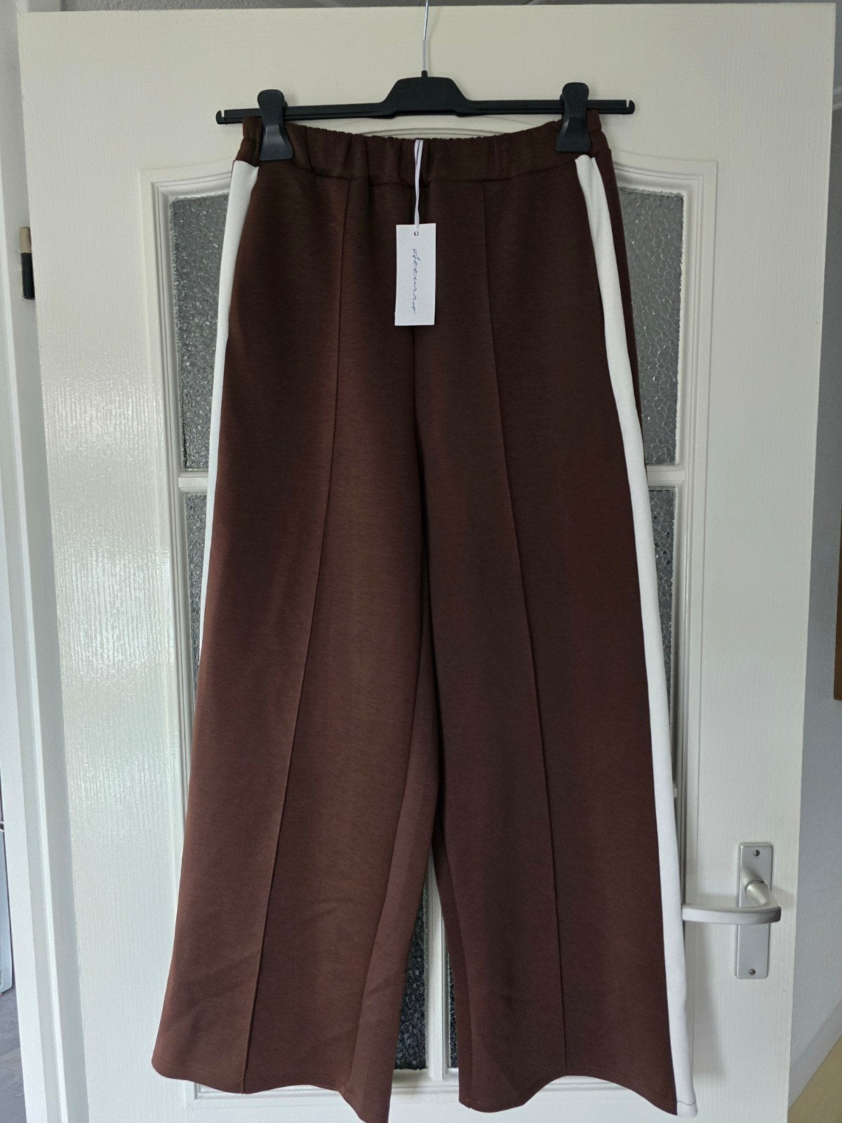 nieuw Azzurro wide leg bruin 36 38 40, Maat 38/40 (M), Bruin, Nieuw, Ophalen of Verzenden