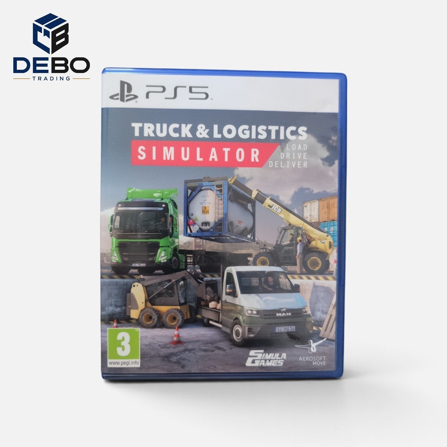 Truck & Logistics Simulator PS5 - Nieuwstaat, 1 speler, Ophalen of Verzenden, Zo goed als nieuw, Simulatie