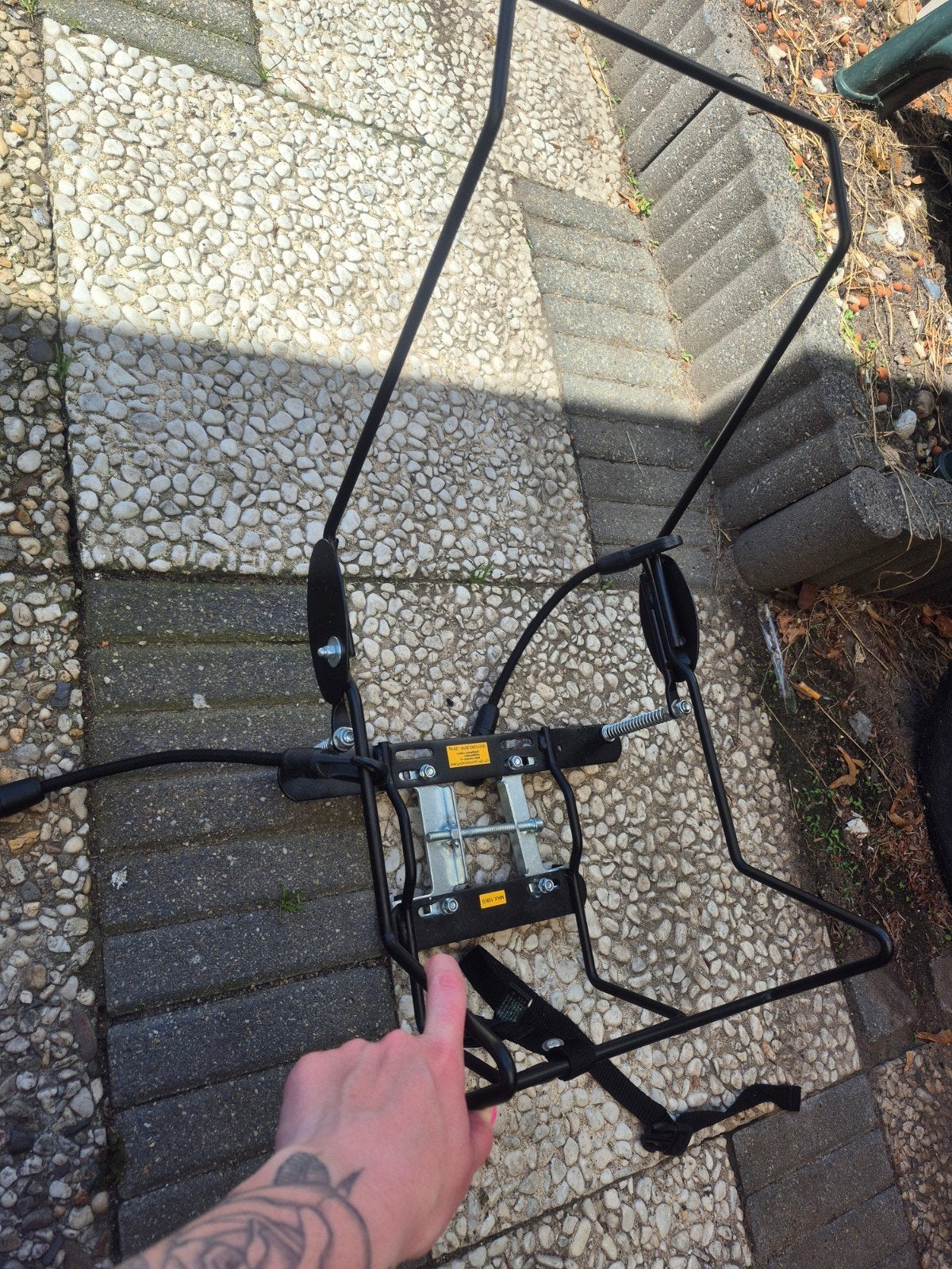 Maxi cosi houder bakfiets, Ophalen of Verzenden, Zo goed als nieuw