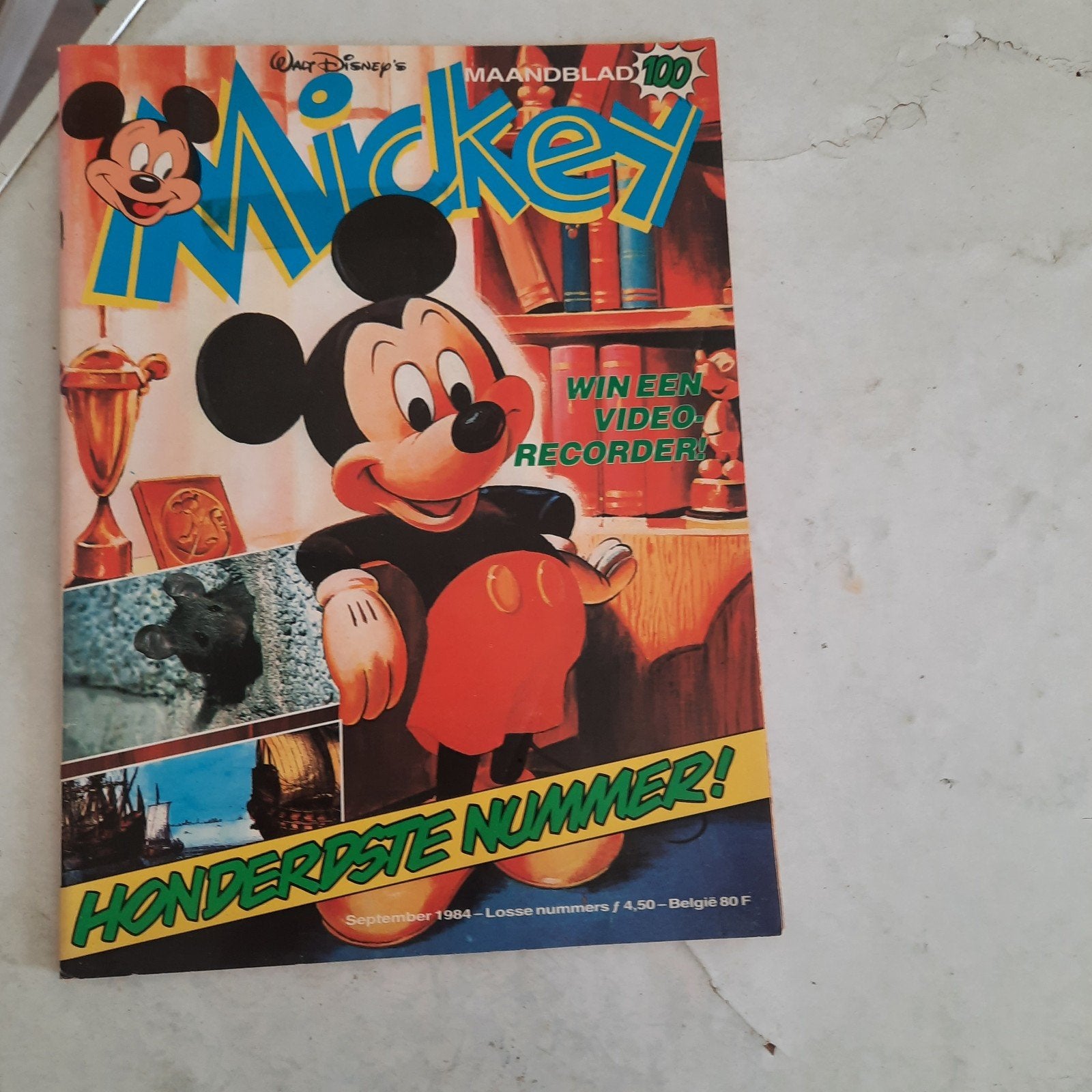 Walt Disney's Mickey Mouse Maandblad - Honderdste Nummer, Ophalen, Gelezen, Overige typen