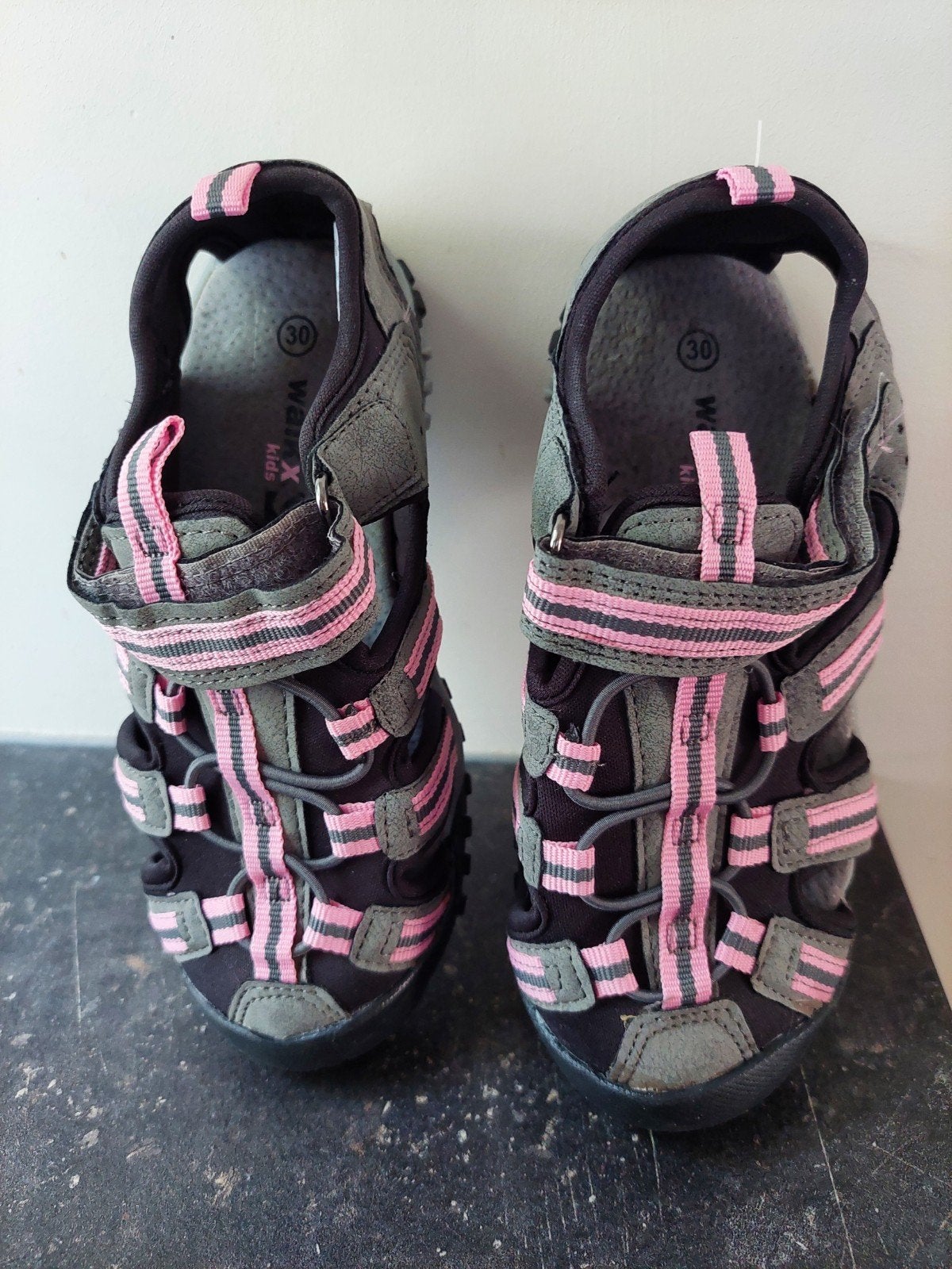 Walkx Kids sandalen maat 30 - Grijs/Roze, Meisje, Schoenen, Nieuw, Ophalen of Verzenden
