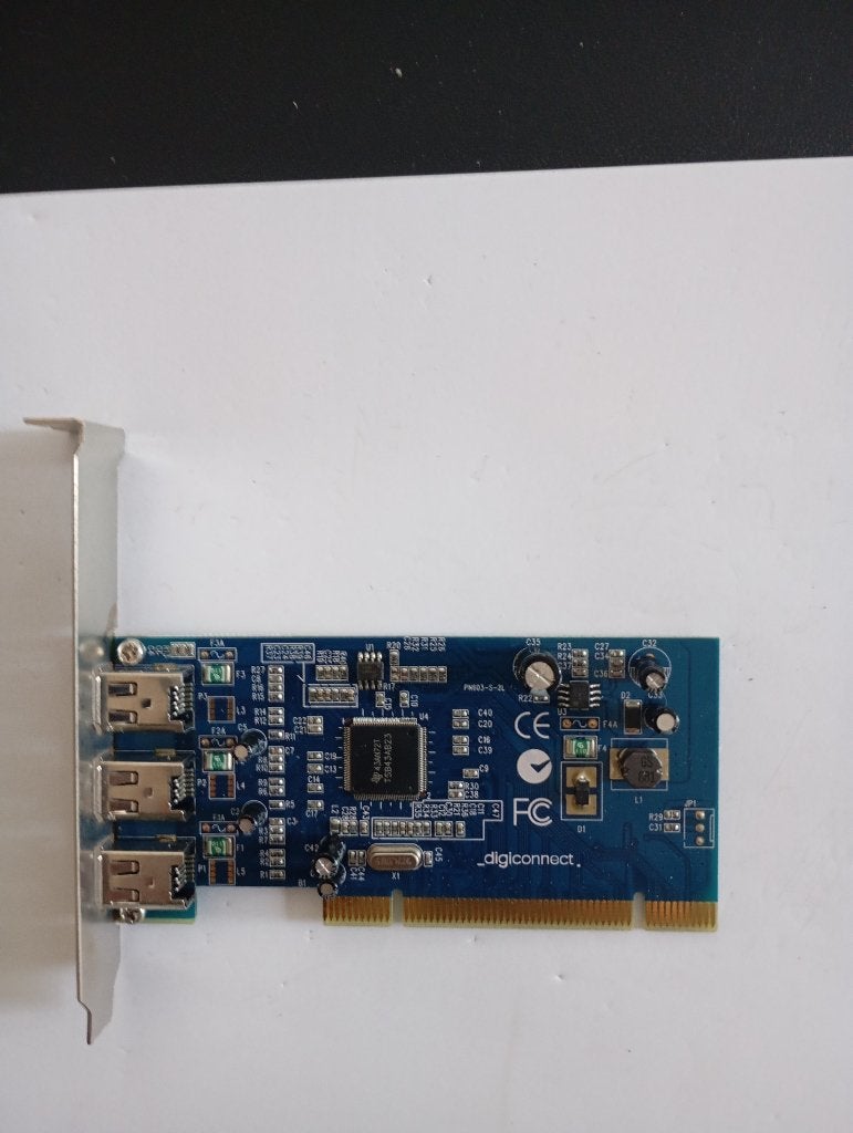Firewire/1394 kaart pci Digiconnect 3 ports, Computers en Software, Ophalen of Verzenden, Gebruikt