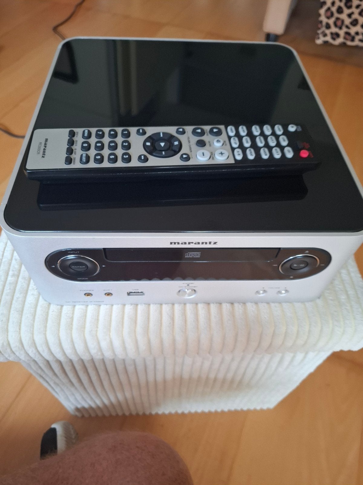 Marantz CR502 Receiver in Nieuwstaat met Afstandsbediening, Overige merken, Microset, Ophalen of Verzenden, Zo goed als nieuw