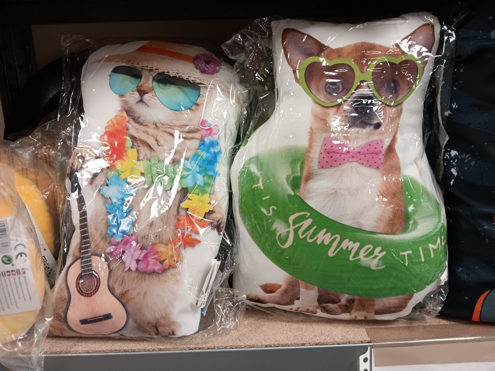 Leuke decoratieve kussens met dierenprint - Zomerse sfeer, Overige kleuren, Onbekend, Nieuw, Ophalen of Verzenden
