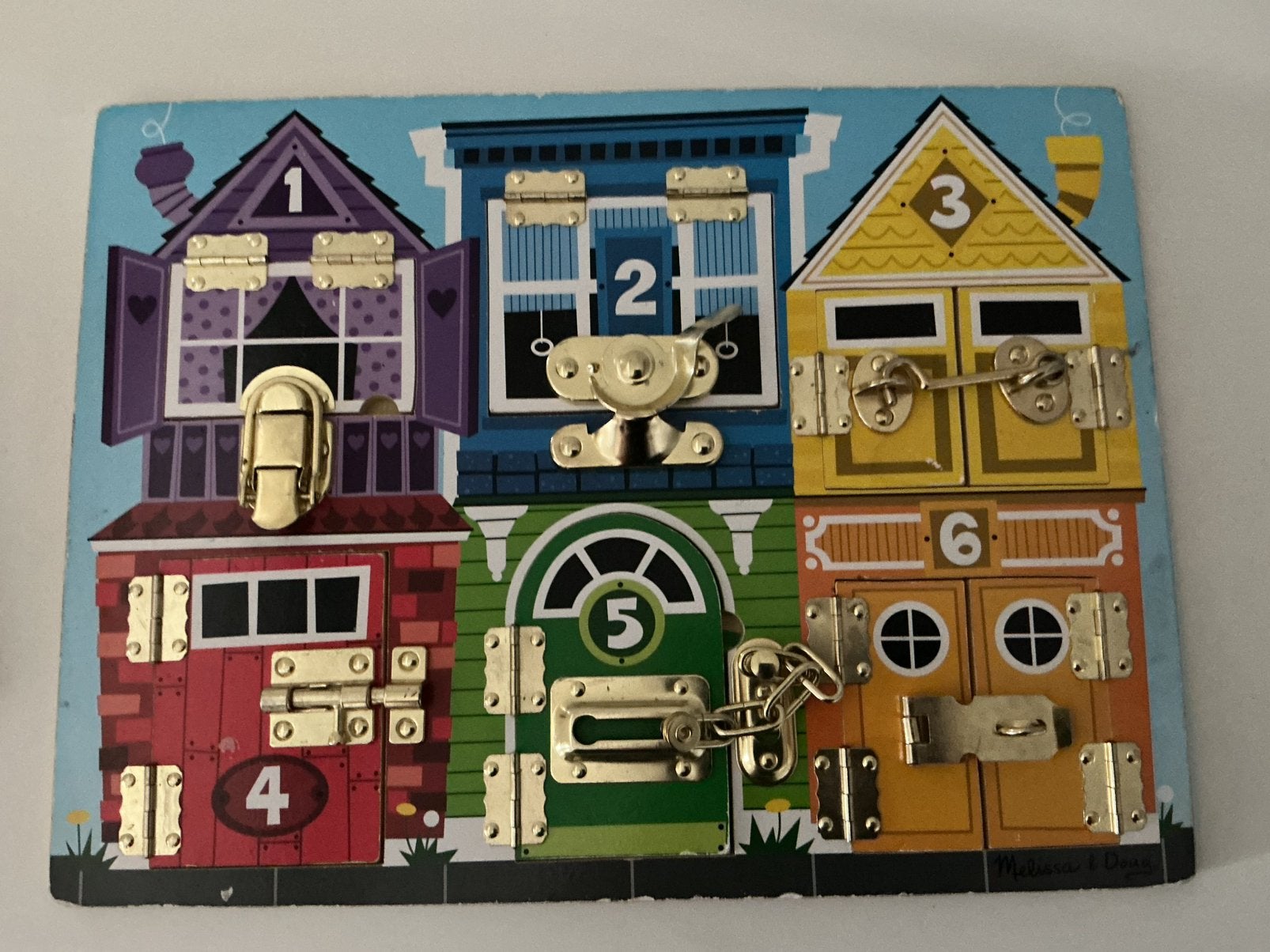 Melissa &Dough, slotjes en voertuigen met geluid puzzle, Ophalen of Verzenden, Zo goed als nieuw