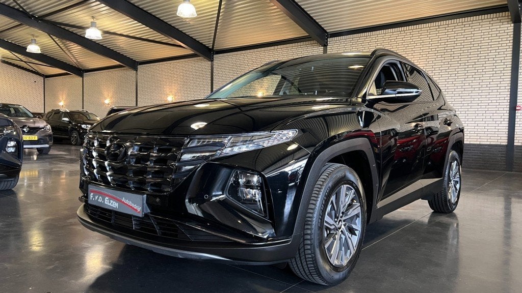 Hyundai TUCSON 1.6 T-GDI HEV Hybride, Auto's, Automaat, Gebruikt, Huisgarantie, 4 cilinders