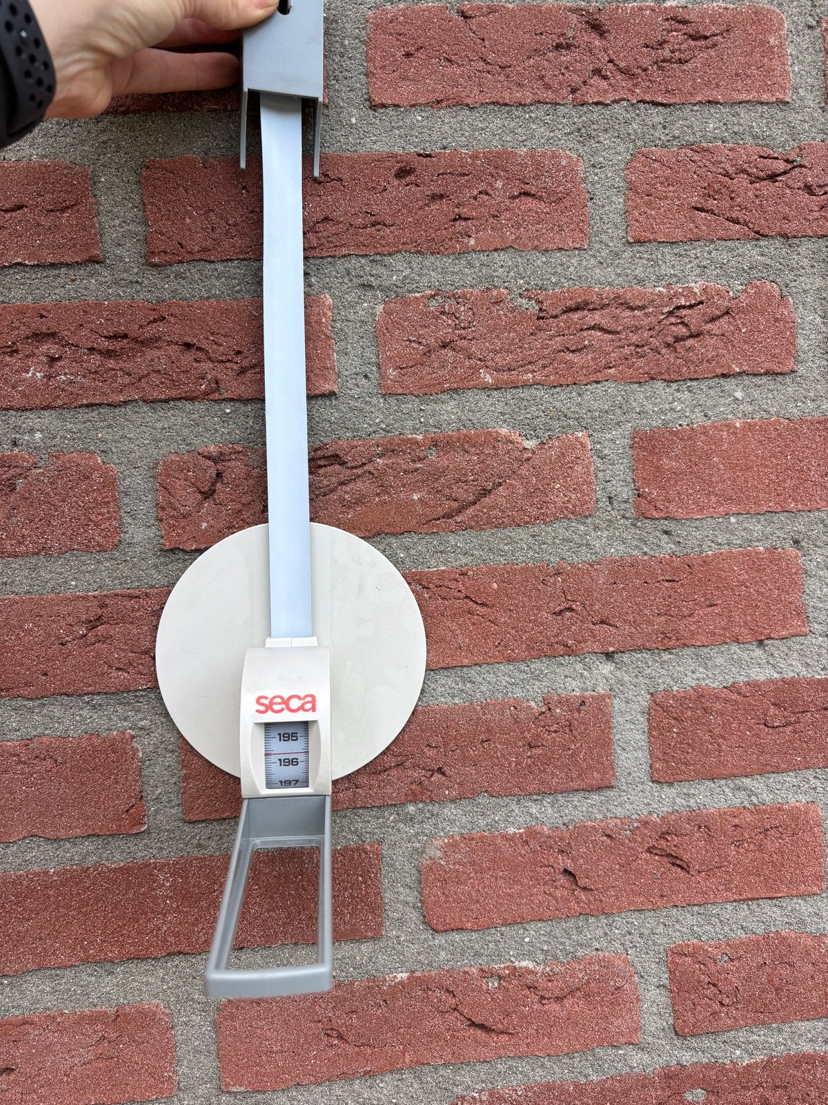 Lengtemeter Seca 206 Wandmeetlint - Lengtemeter, Ophalen of Verzenden, Zo goed als nieuw