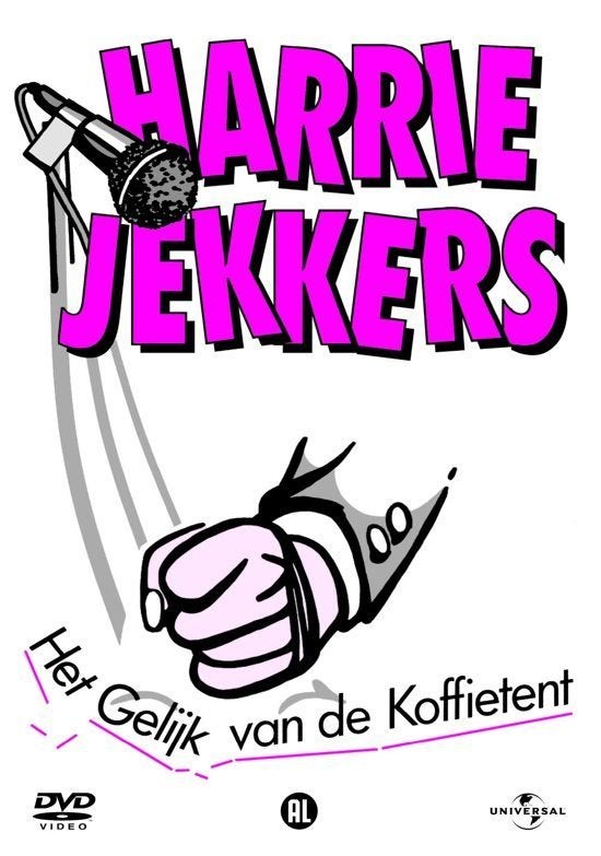 Harrie Jekkers - het gelijk van de koffietent, Alle leeftijden, Verzenden, Zo goed als nieuw, Stand-up of Theatershow