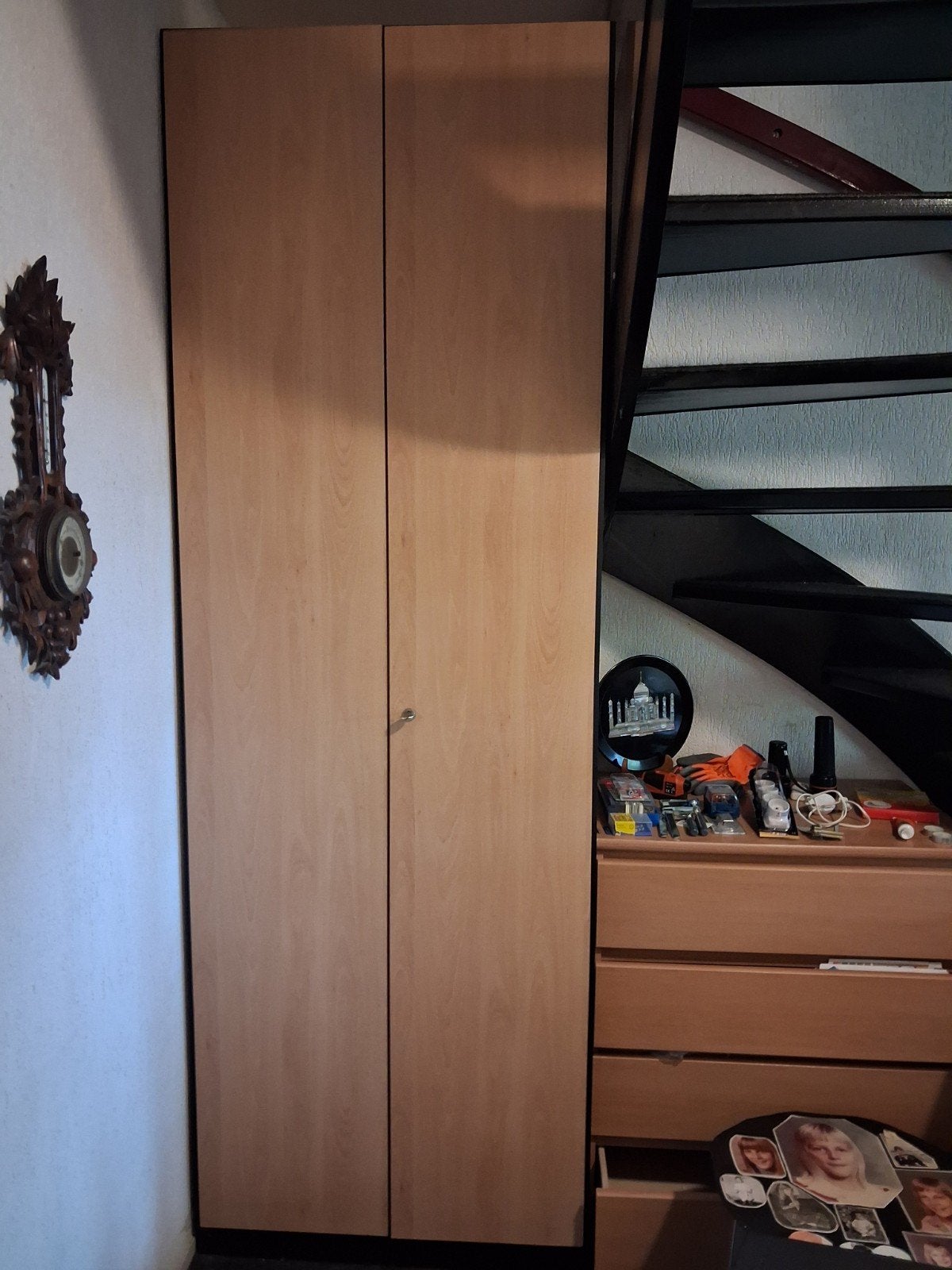hoge voorraadkast, Huis en Inrichting, Kasten | Kledingkasten, Ophalen, Met deur(en), 200 cm of meer, 50 tot 100 cm