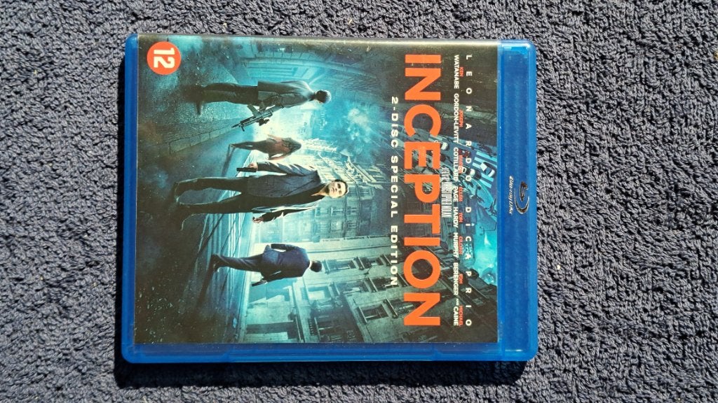Inception "Blu Ray", Ophalen of Verzenden, Zo goed als nieuw