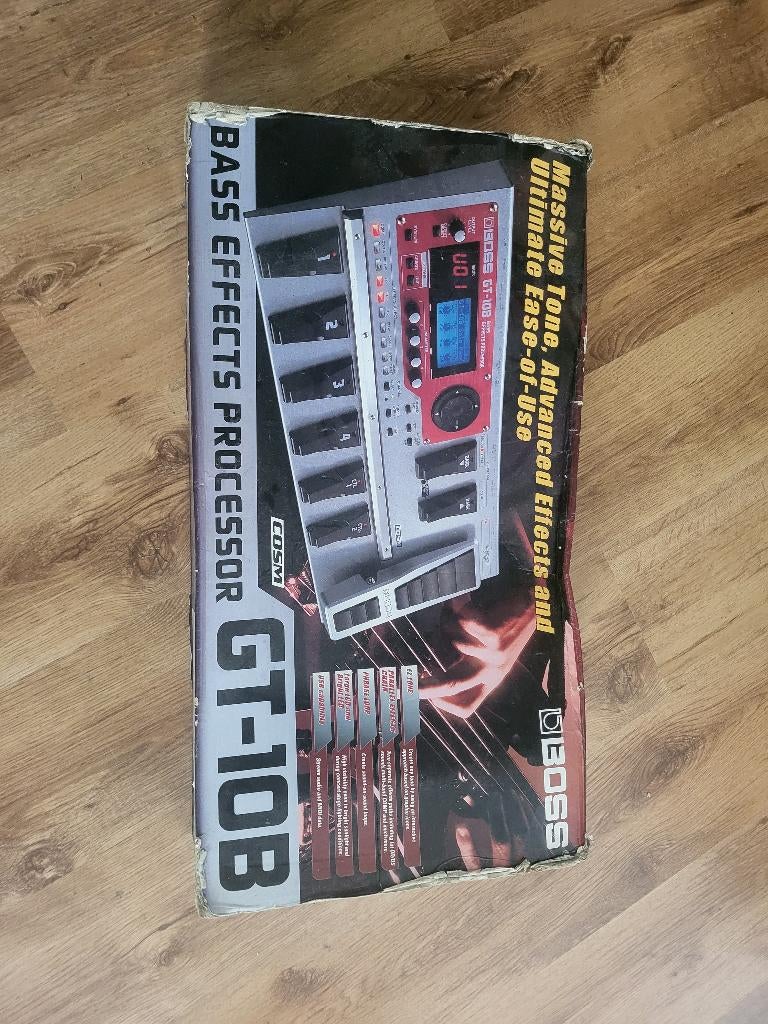 Bass Effect Processor GT-10-B, Muziek en Instrumenten, Effecten, Gebruikt, Chorus, Delay of Echo, Distortion, Overdrive of Fuzz