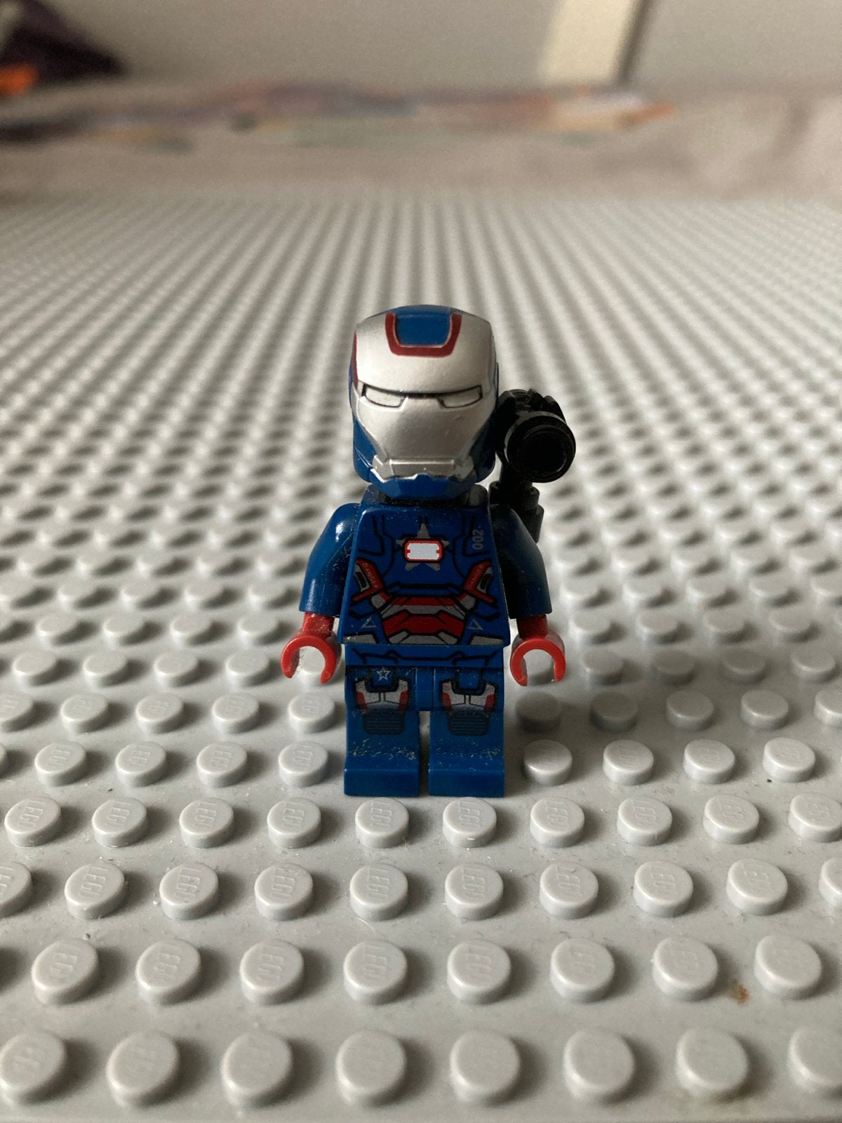 Lego Marvel Iron Patriot Minifiguur, Marvel, Lego, Ophalen of Verzenden, Zo goed als nieuw