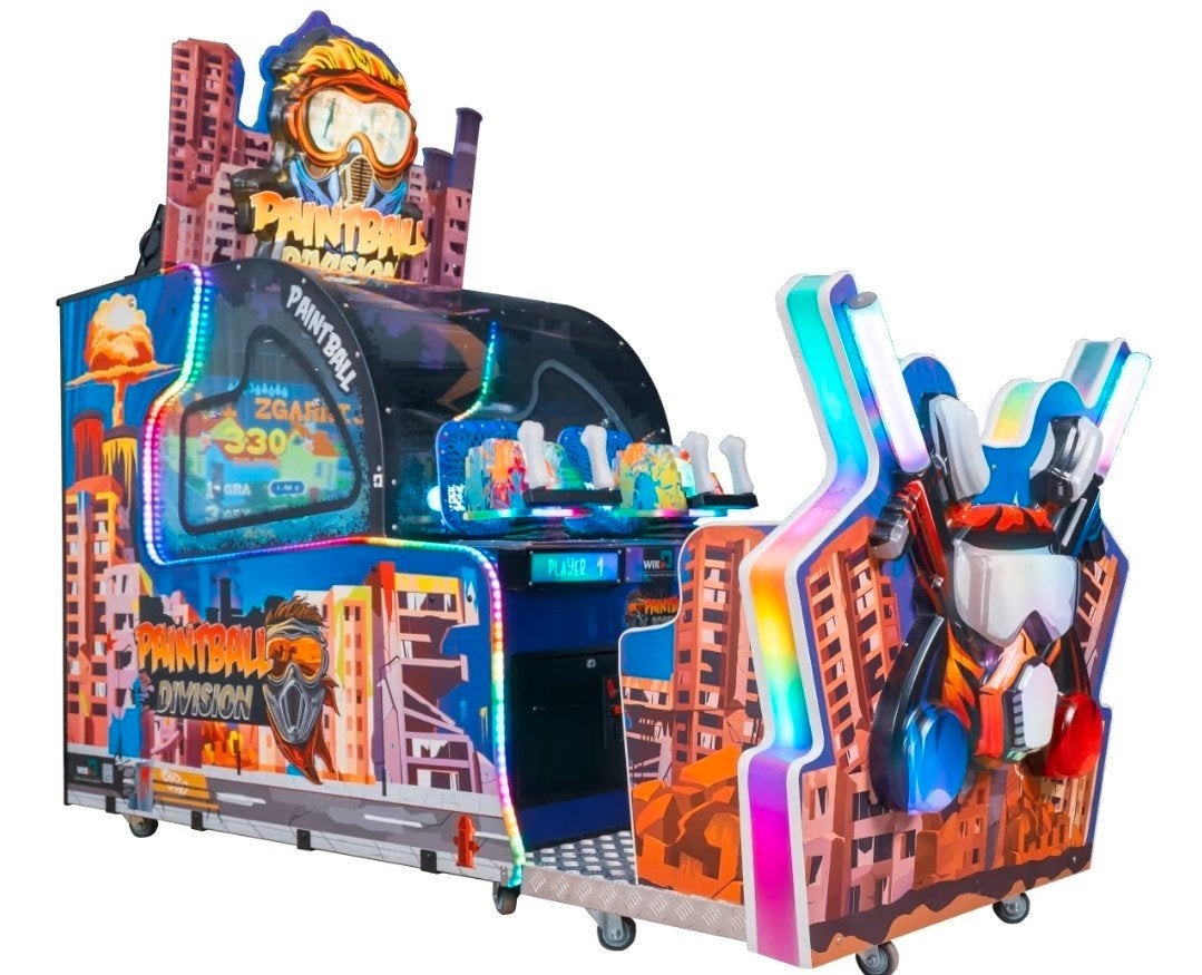 Paintball Division Arcade Game - Schietspel, Ophalen of Verzenden, Zo goed als nieuw