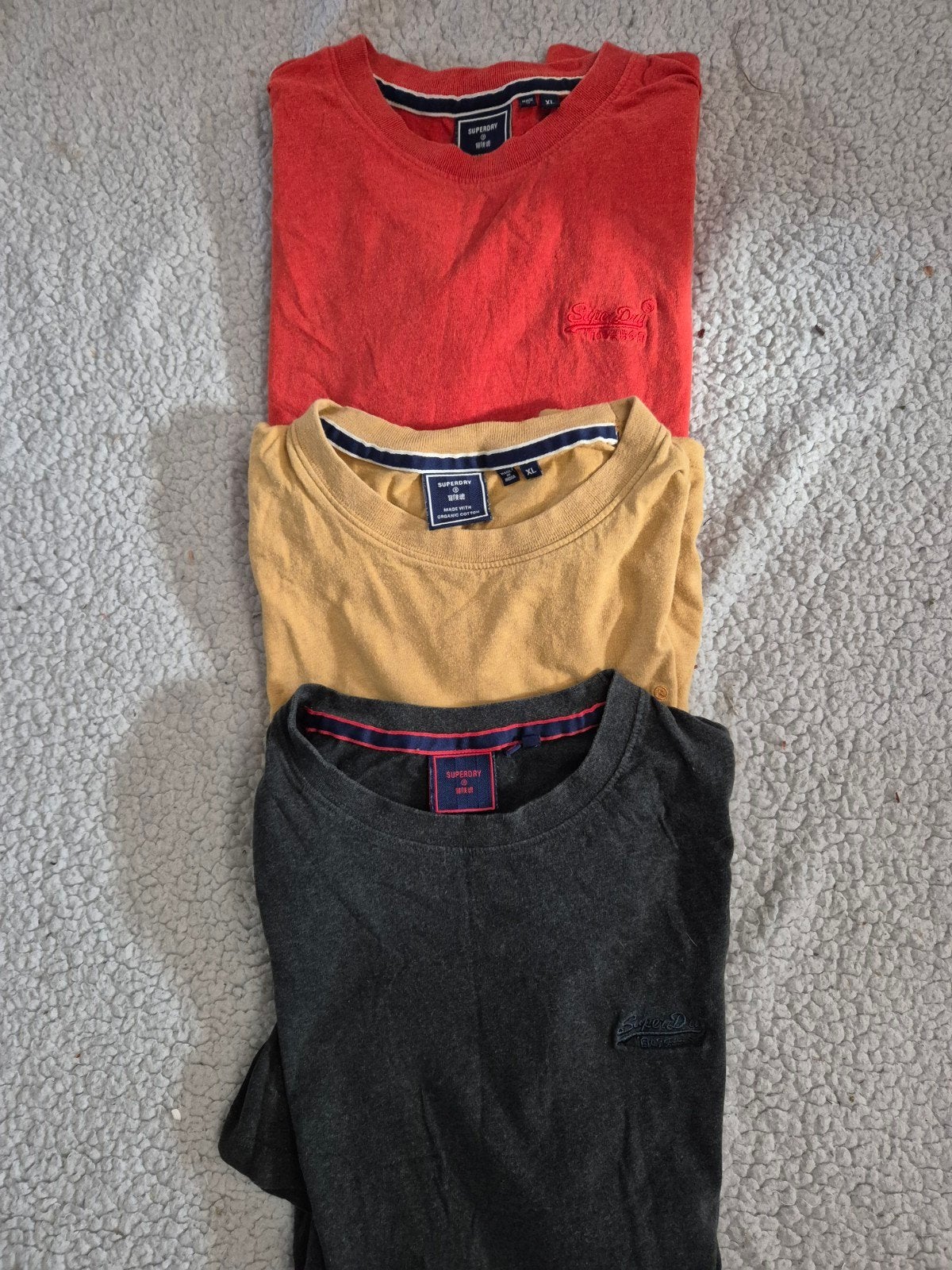 Superdry partij Herenkleding 3x shirt pakket maat M, Overige kleuren, Maat 48/50 (M), ., Ophalen of Verzenden