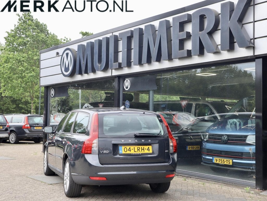 Volvo V50 2.0 Sport, Auto's, Volvo, Gebruikt, 4 cilinders, 1283 kg, Origineel Nederlands