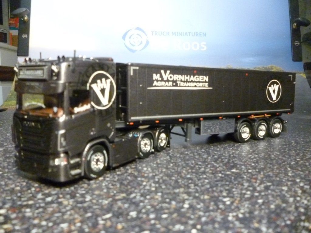 Tekno Scania M. Vornhagen met certificaat, Ophalen of Verzenden, Nieuw, Bus of Vrachtwagen, Tekno
