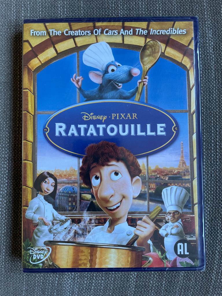 Disney Pixar Ratatouille - dvd is nieuw!!, Alle leeftijden, Ophalen of Verzenden, Komedie, Nieuw in verpakking