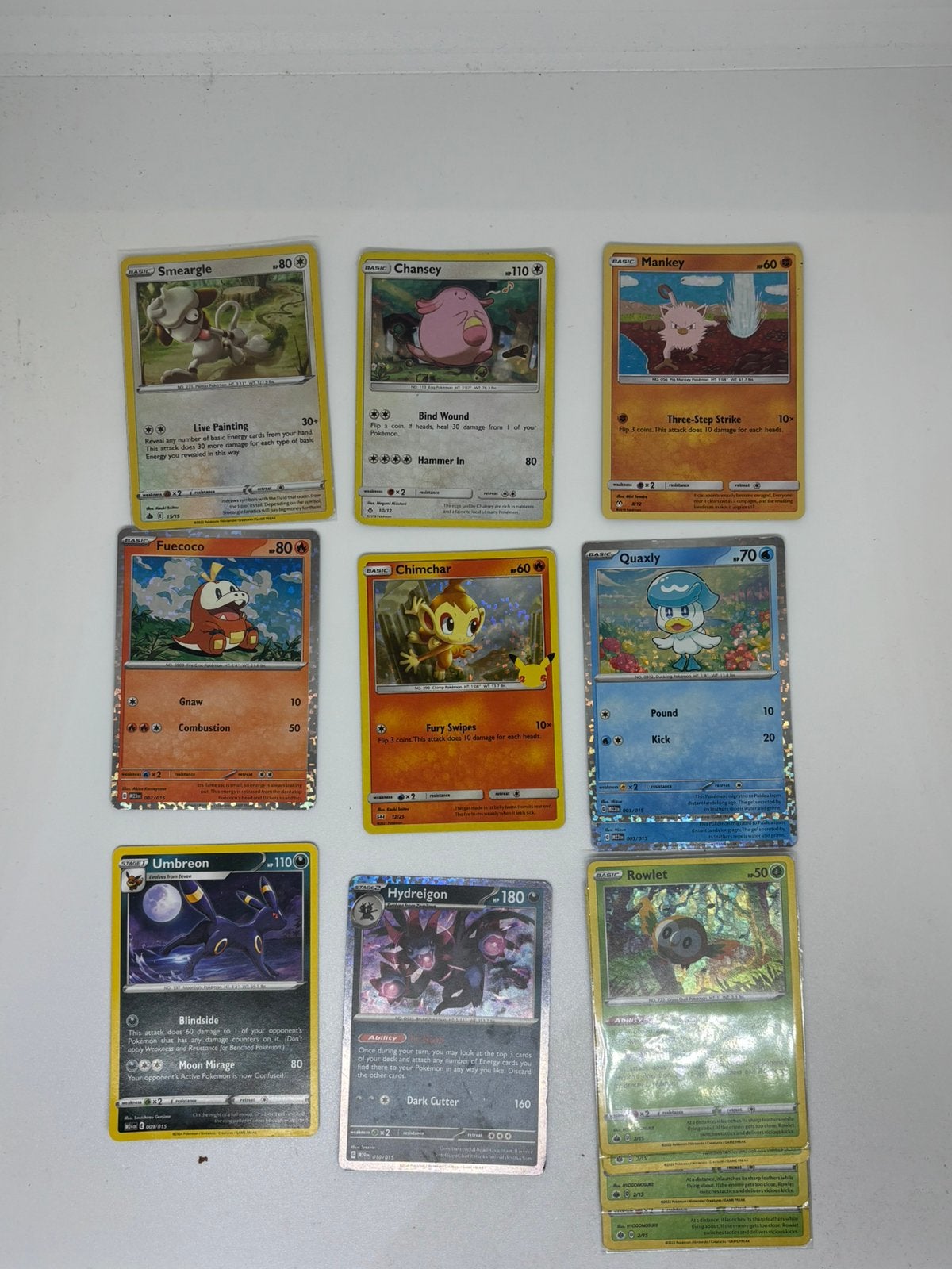 13x Pokemon Mcdonalds kaarten, Ophalen, Zo goed als nieuw, Meerdere kaarten