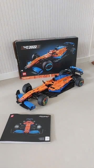 Lego Technic McLaren Formule 1 Racewagen 42141, Ophalen, Zo goed als nieuw, Compleet, Lego
