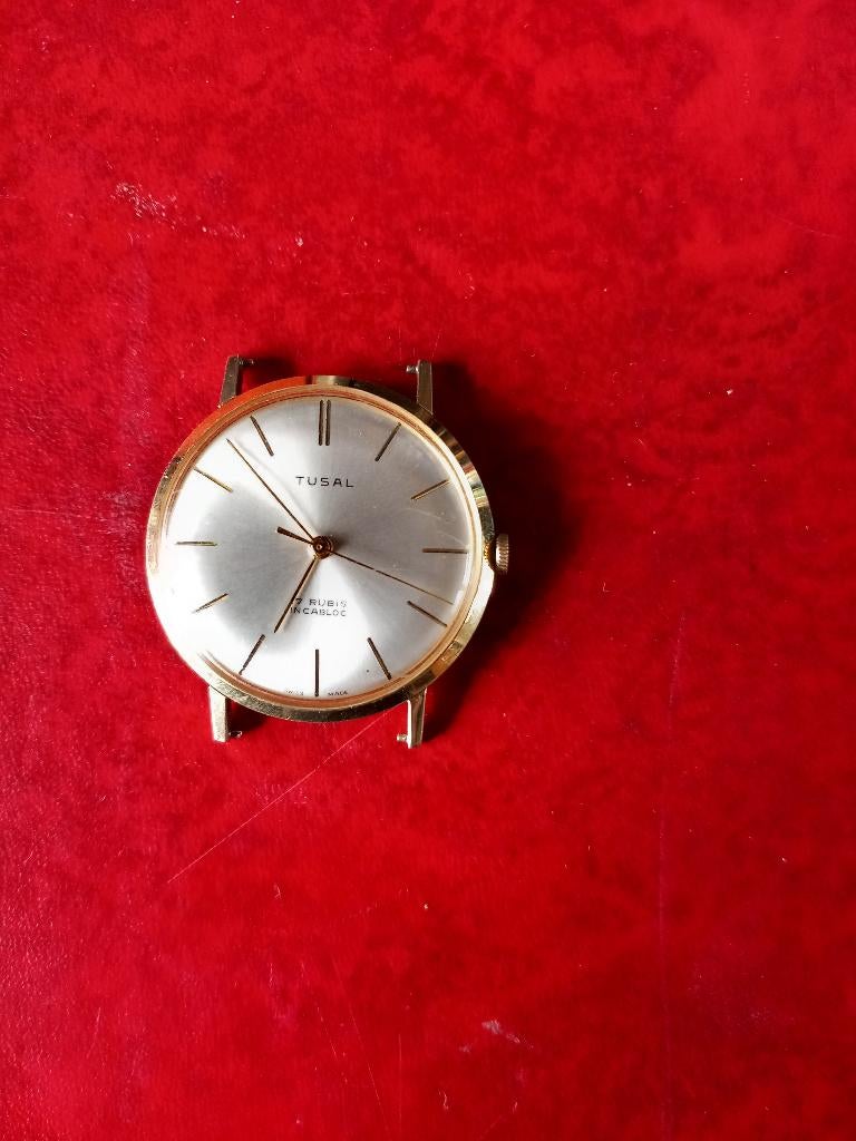Horloge Tusal Goud, Ophalen of Verzenden
