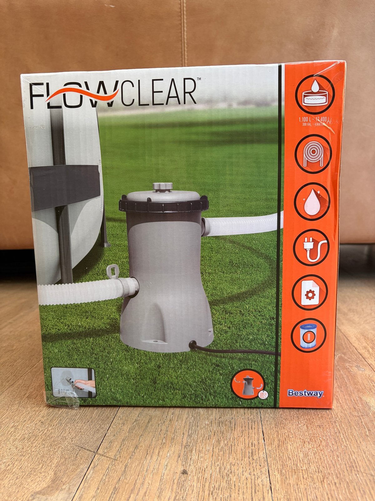 Bestway Flowclear filterzwembadpomp 58383- nieuw in doos, Ophalen of Verzenden, Nieuw, Zwembadpomp