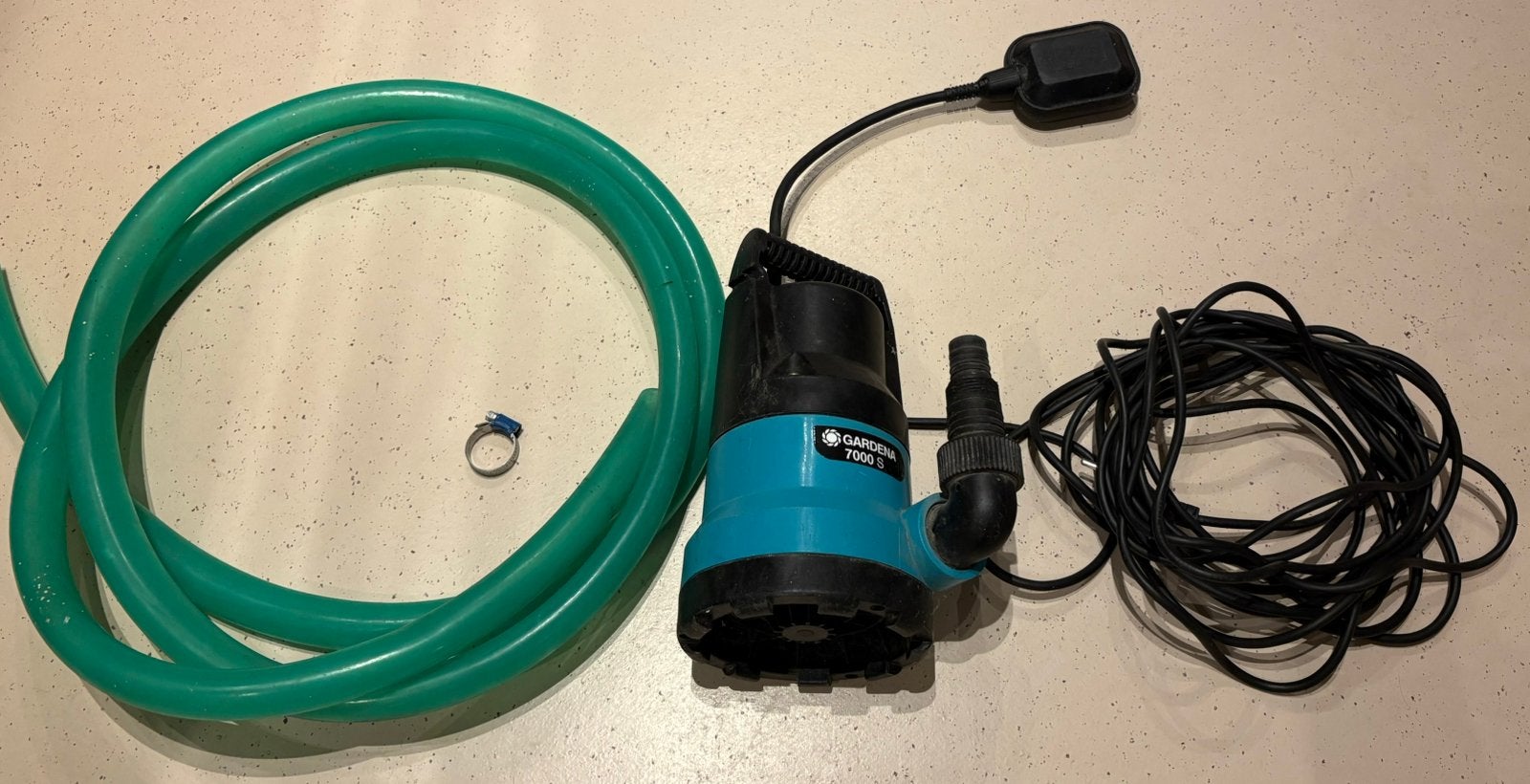 Gardena 7000S dompelpomp, Ophalen of Verzenden, Gebruikt, Dompelpomp