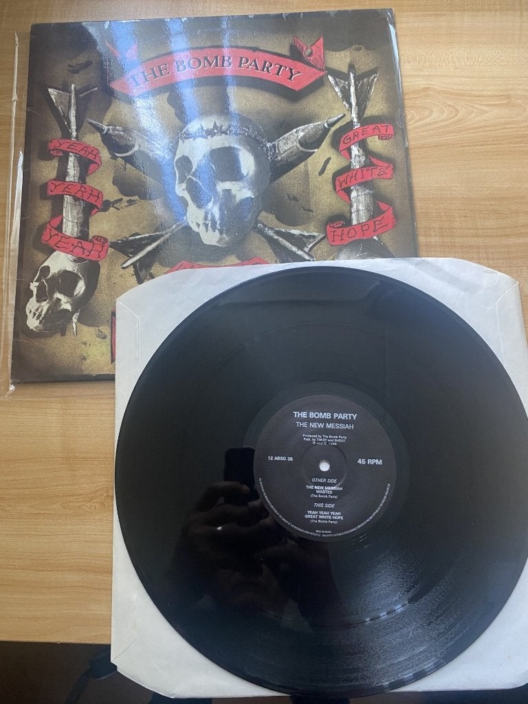 The Bomb Party – New Messiah 12 ", Ophalen of Verzenden, Zo goed als nieuw, 12 inch, Alternative Rock