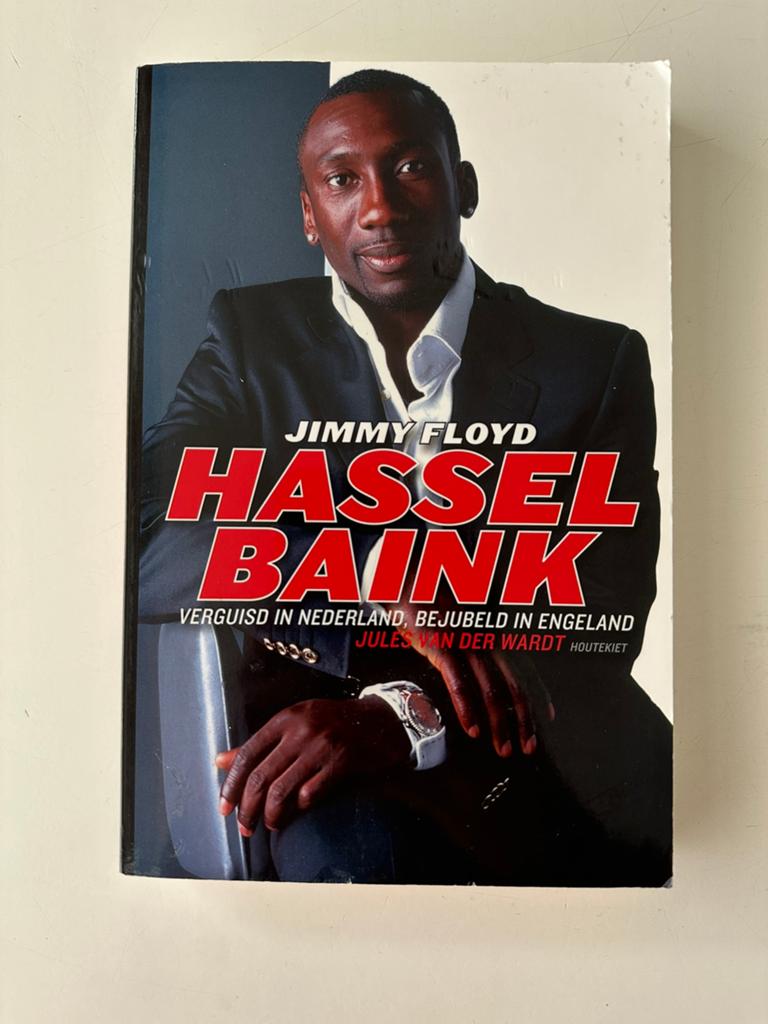 J. van der Wardt - Jimmy Floyd Hasselbaink, Ophalen of Verzenden, Zo goed als nieuw, Balsport, J. van der Wardt