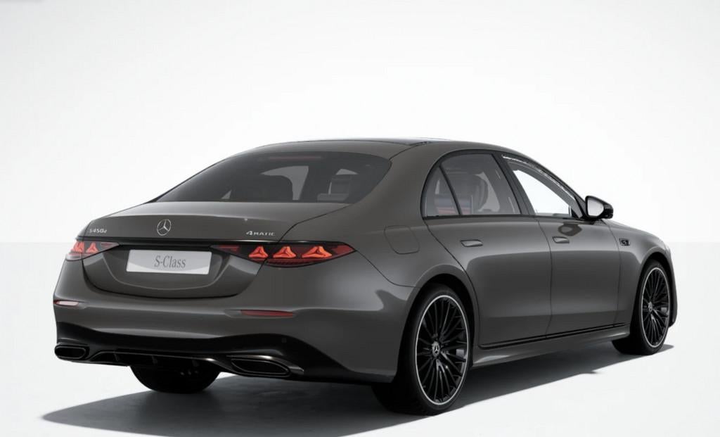 Mercedes-Benz S-klasse S450d AMG 390pk Lang MODEL 2027 VOL!, Automaat, Gebruikt, 390 pk, 4 stoelen