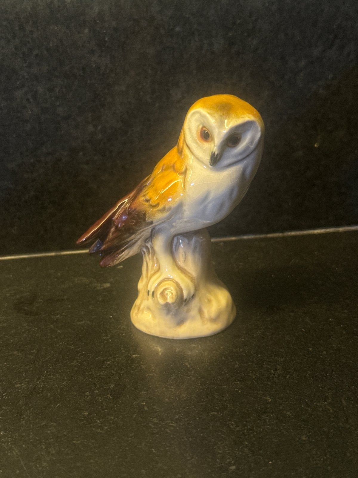Vintage Goebel Uil Beeldje - W. Germany, Ophalen of Verzenden, Zo goed als nieuw, Dier