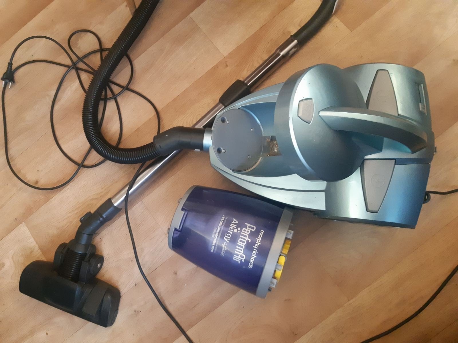 Morphy Richards PerformAir Allergy stofzuiger 1800W, Witgoed en Apparatuur, Stofzuigers, Ophalen, Overige merken, Gebruikt, Geschikt voor harde vloeren
